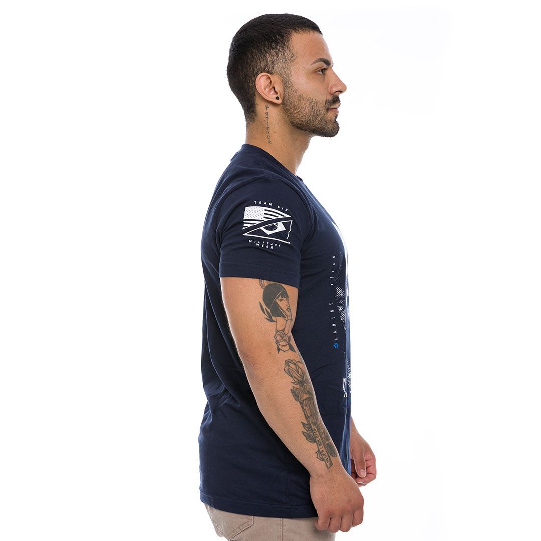 Camiseta Masculina Mossad Serviço Secreto Israelense Team Six Brasil