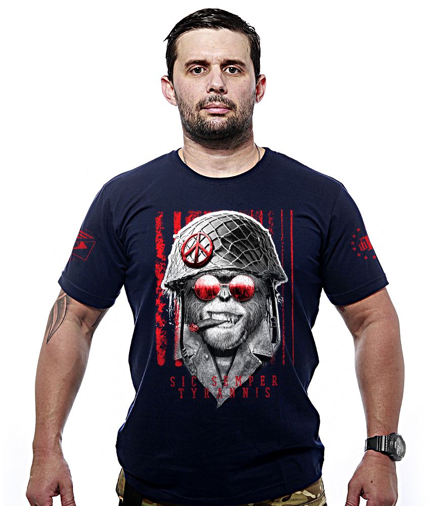Camiseta Masculina Sic Semper Tyrannis Team Six Brasil