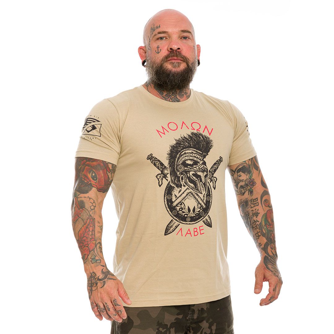 Camiseta Masculina Molon Labe Spartan Team