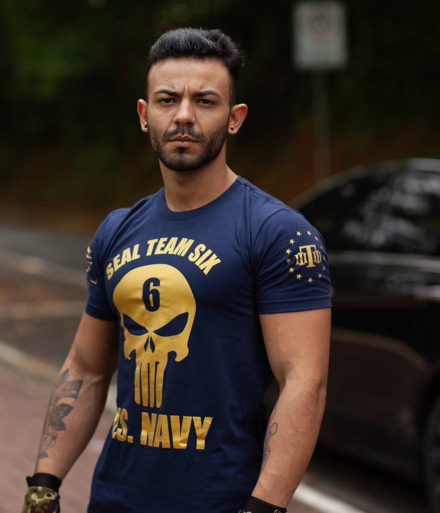Kit 4 Camisetas Masculinas Soldier Team Six
