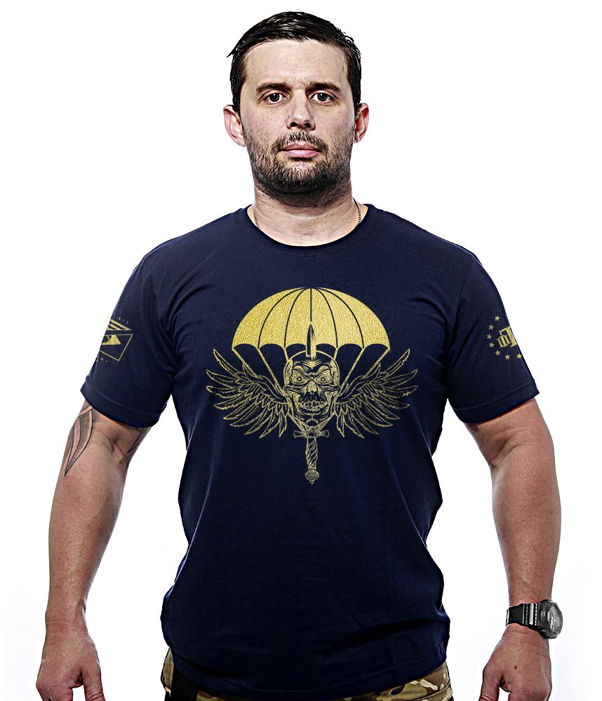 Camiseta Masculina PARA-SAR Gold Line Team Six Brasil