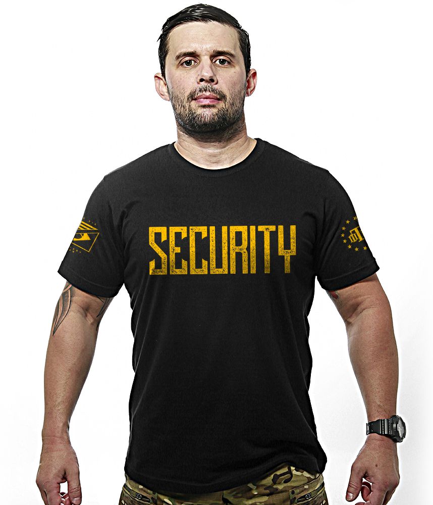 Kit Segurança 3 Camisetas Masculinas Pretas Team Six Brasil