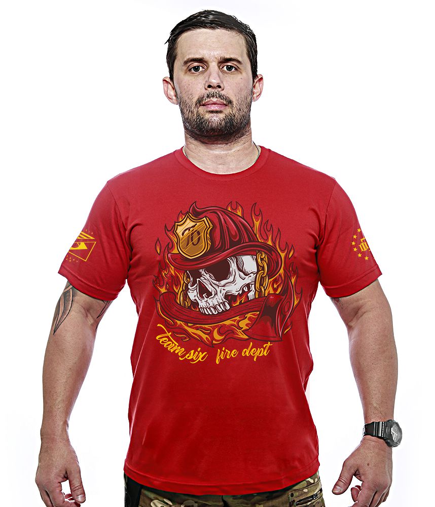 Kit 3 Camisetas Masculinas Bombeiro Firefighter Team Six Brasil