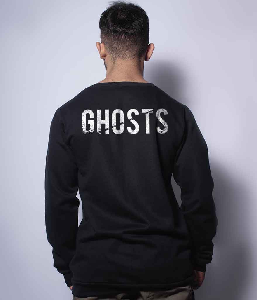 Casaco Básico de Moletom Ghosts Team Six Brasil