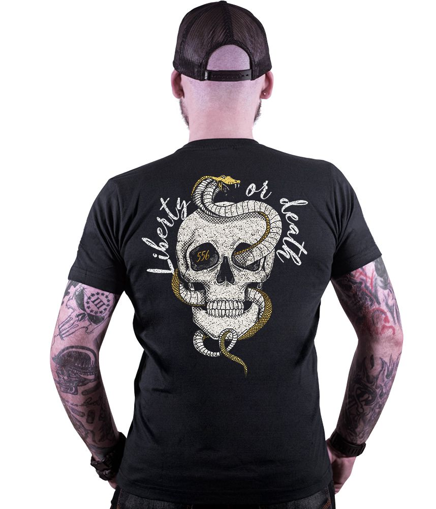 Camiseta Masculina Squad T6 Magnata Don't Tread On Me Team Six Brasil