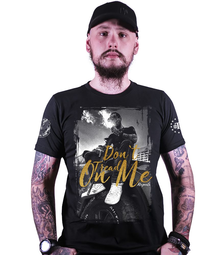Camiseta Masculina Squad T6 Magnata Don't Tread On Me Team Six Brasil