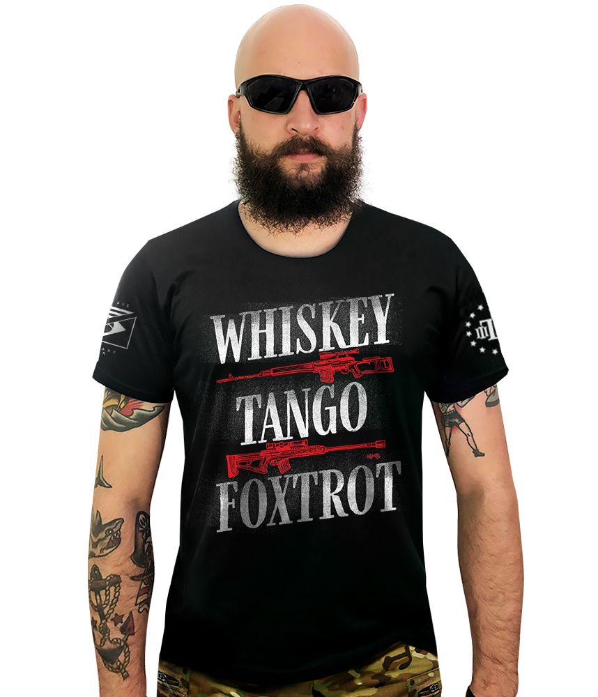 Camiseta Masculina Squad T6 Instrutor Fritz Whiskey Tango and Foxtrot Team Six Brasil