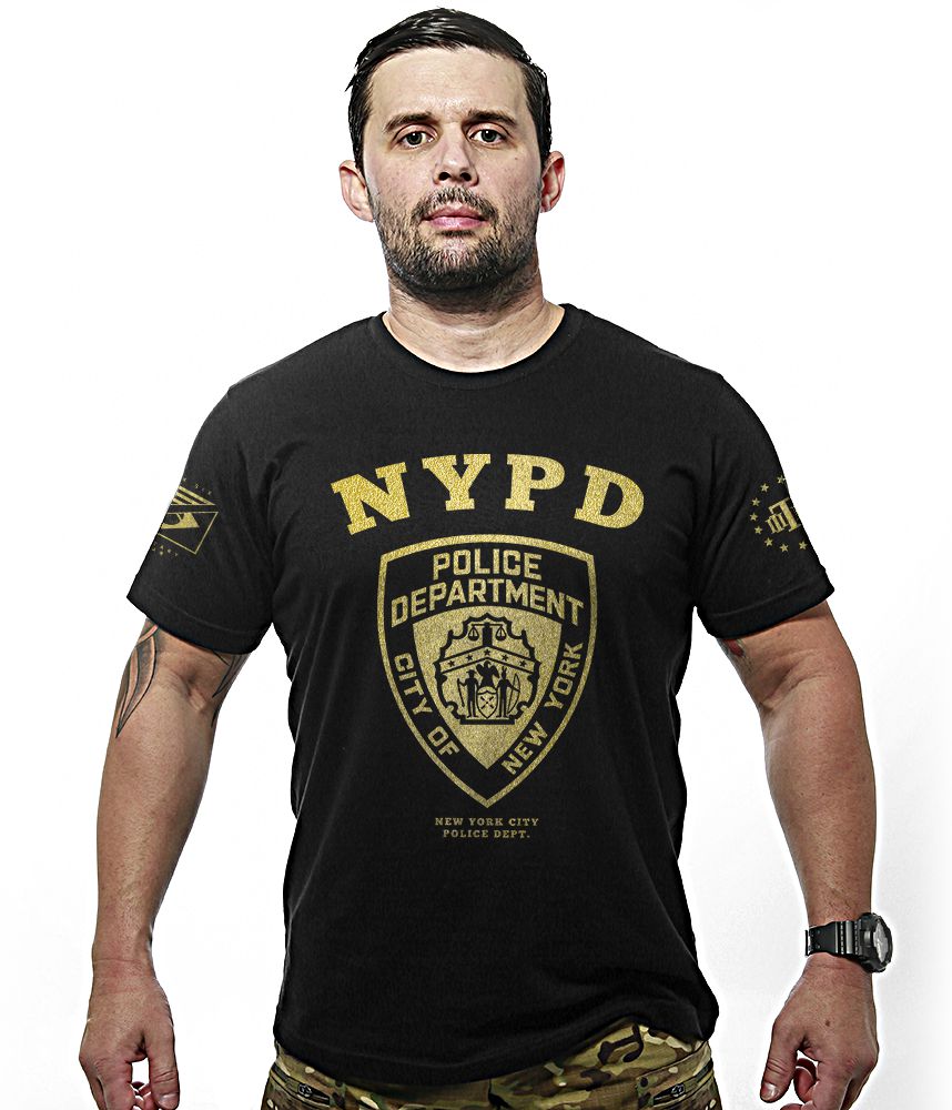 Kit 4 Camisetas Masculinas Pretas The Police Team Six