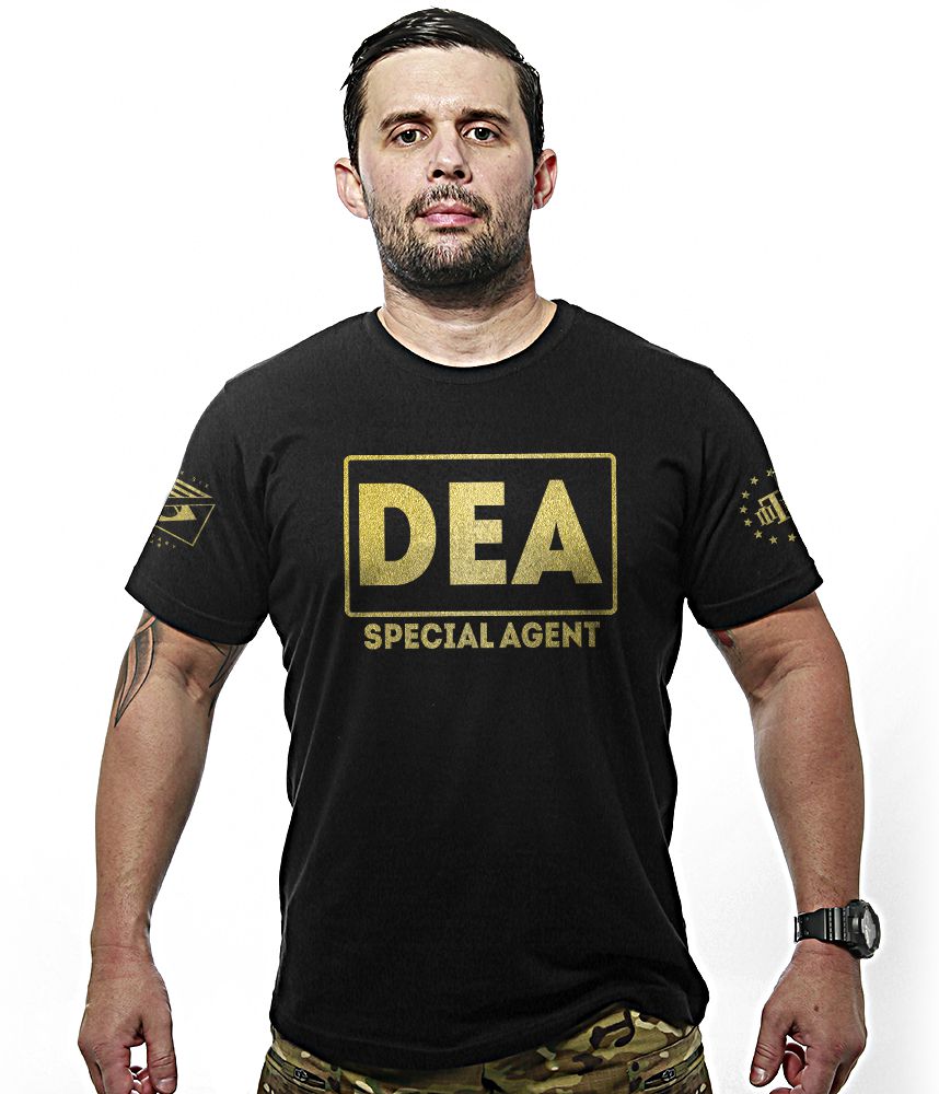 Kit 4 Camisetas Masculinas Pretas The Police Team Six