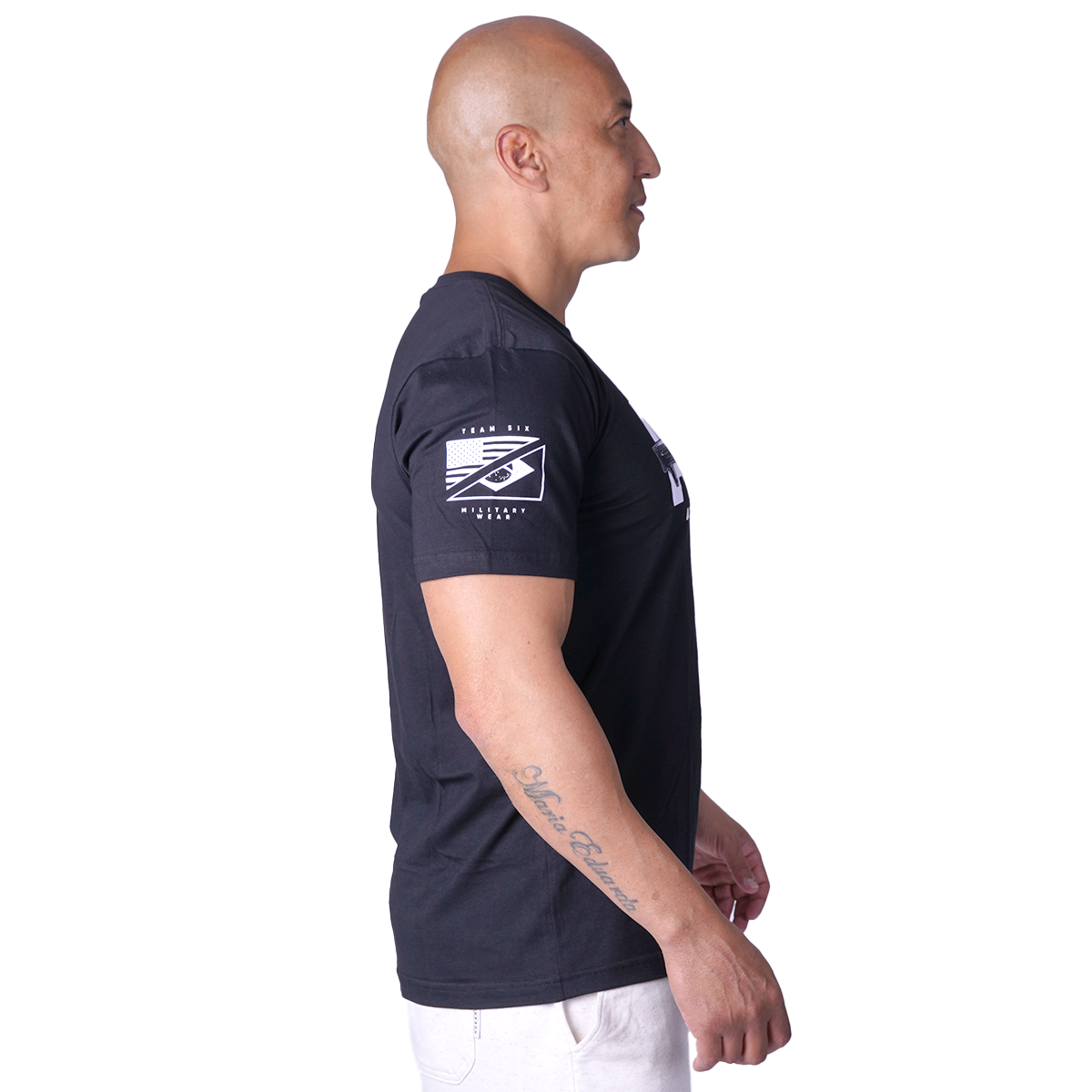 Camiseta Masculina Fuzil AS50 Accuracy International Secret Box Team Six Brasil