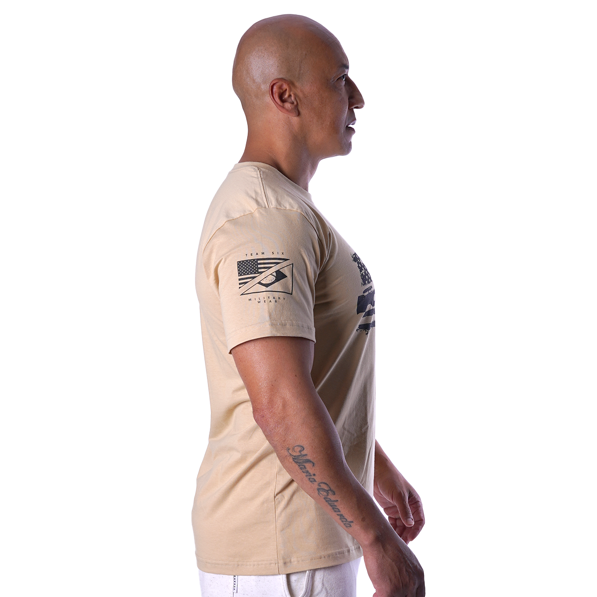 Camiseta Masculina American Sniper Secret Box Team Six Brasil