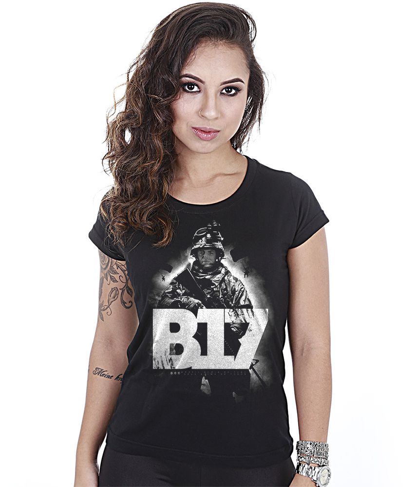 Kit Opressor 03 Camisetas Baby Look Feminina Bolsonaro Team Six