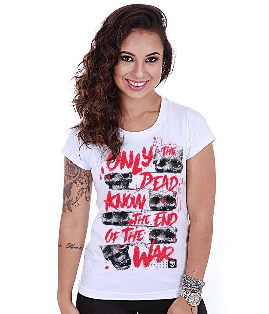Kit Parabellum 04 Camisetas Baby Look Feminina