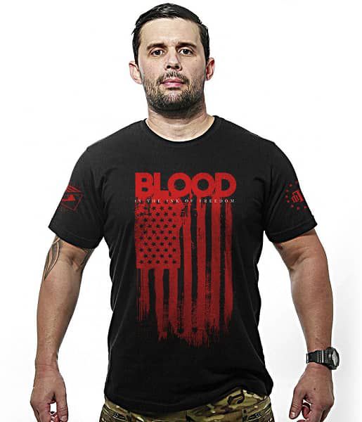 Kit 4 Camisetas Masculinas Pretas Don't Tread On Me Team Six Brasil