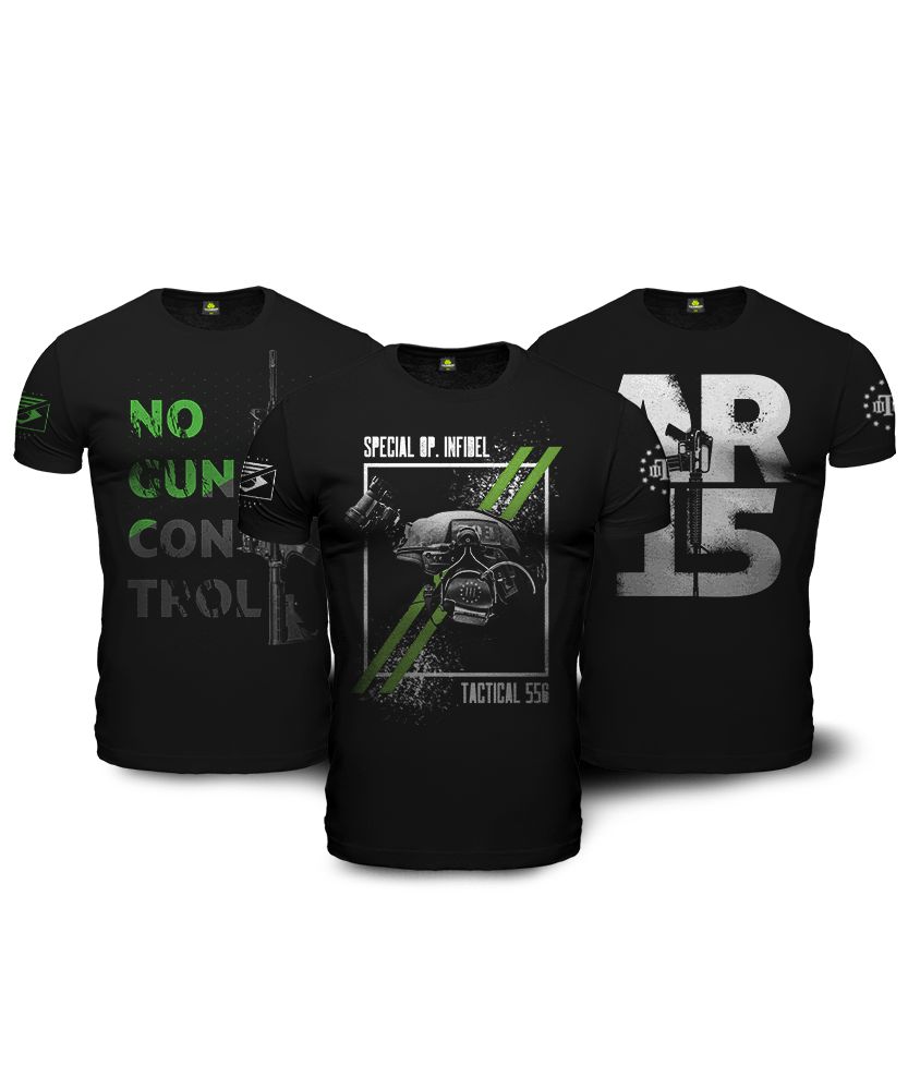 Kit 3 Camisetas Masculinas Magnata Team Six Brasil