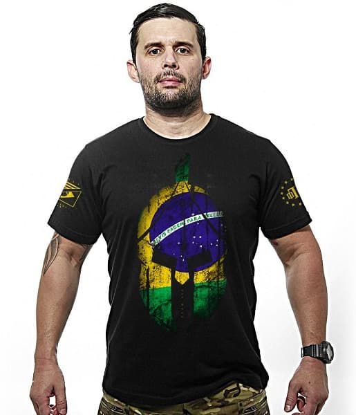 Kit 3 Camisetas Masculinas Si Vis Pacem Team Six Brasil