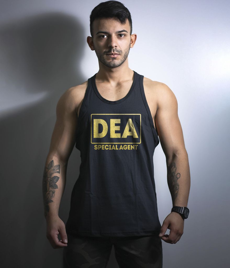 Kit 4 Camisetas Regata Police Masculina Team Six Brasil