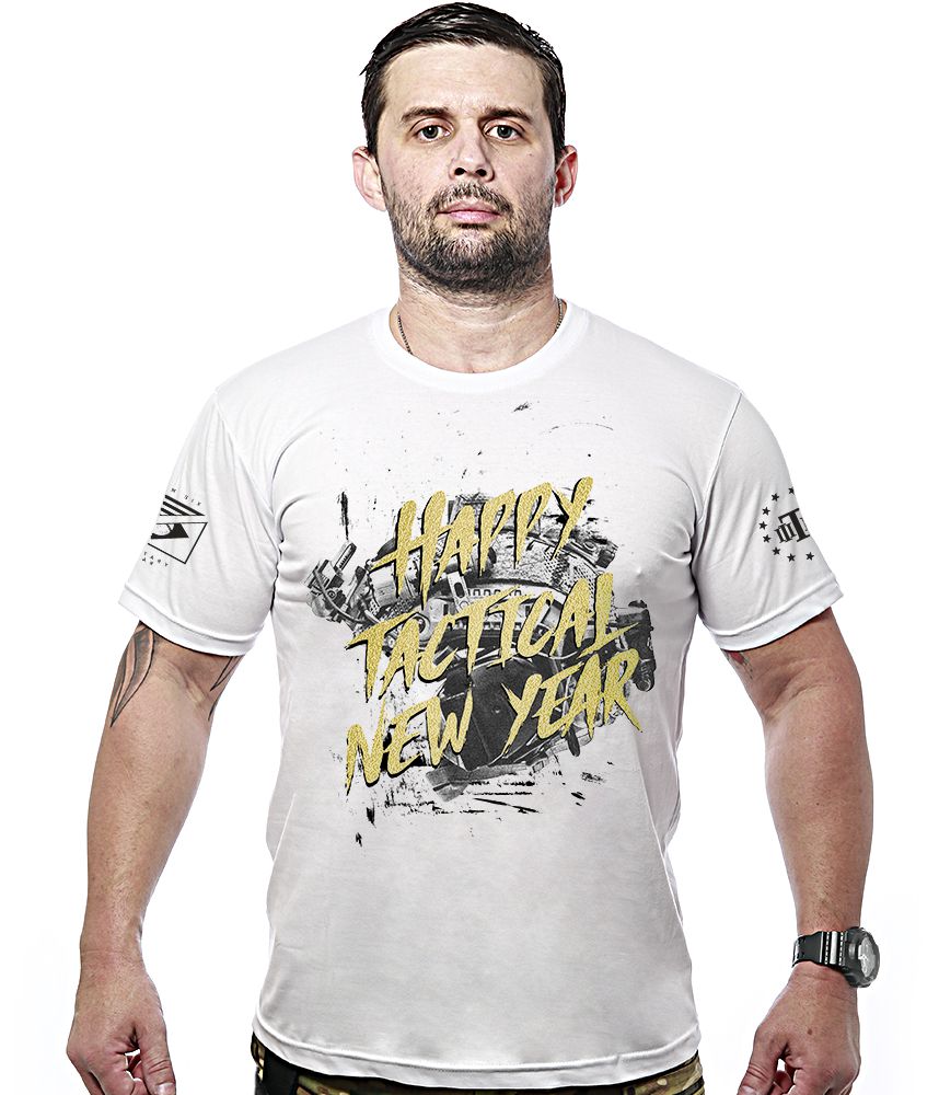 Camiseta Masculina Happy Tactical New Year Team Six Brasil