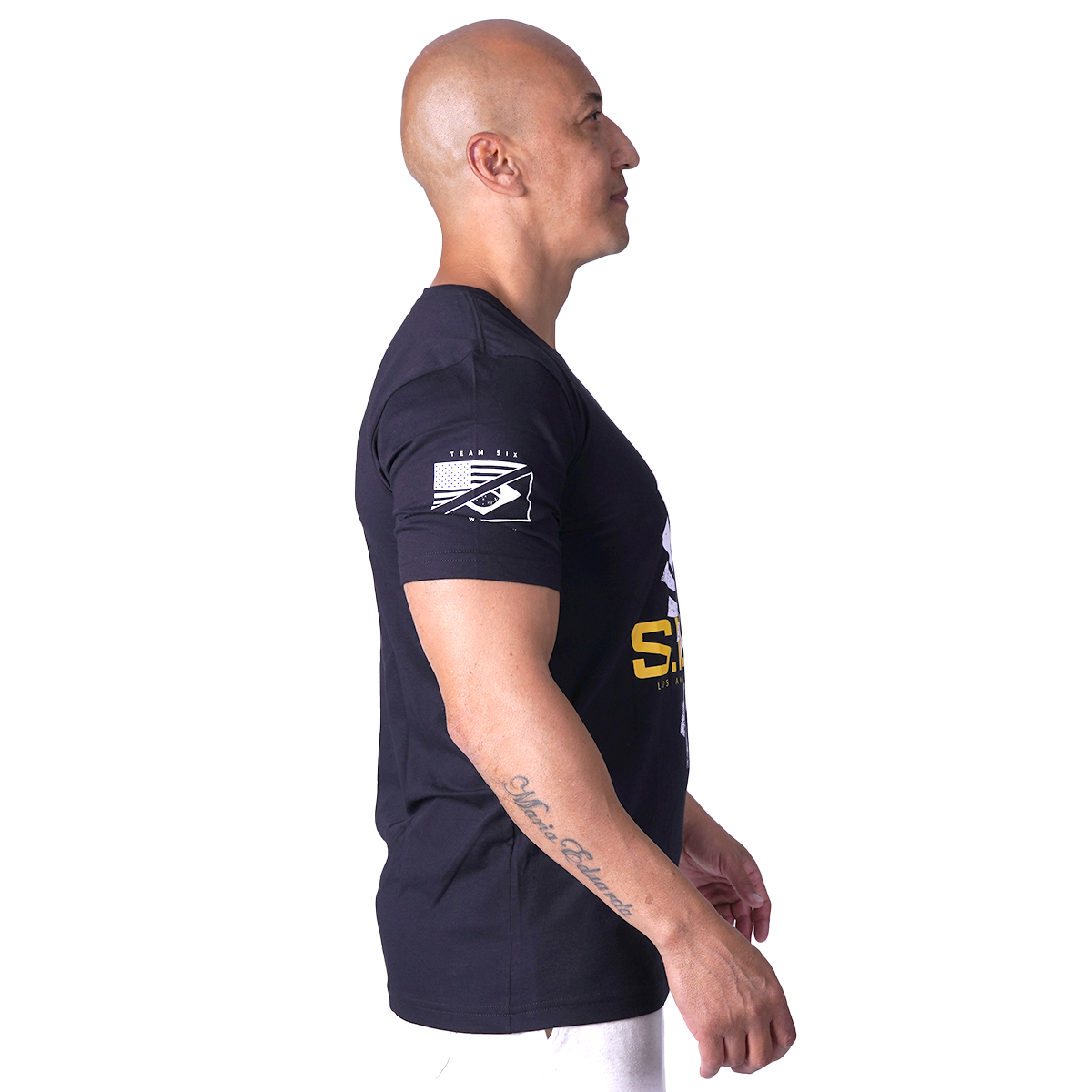 Camiseta Masculina SWAT Even Cops Dial 911 Secret Box Team Six Brasil