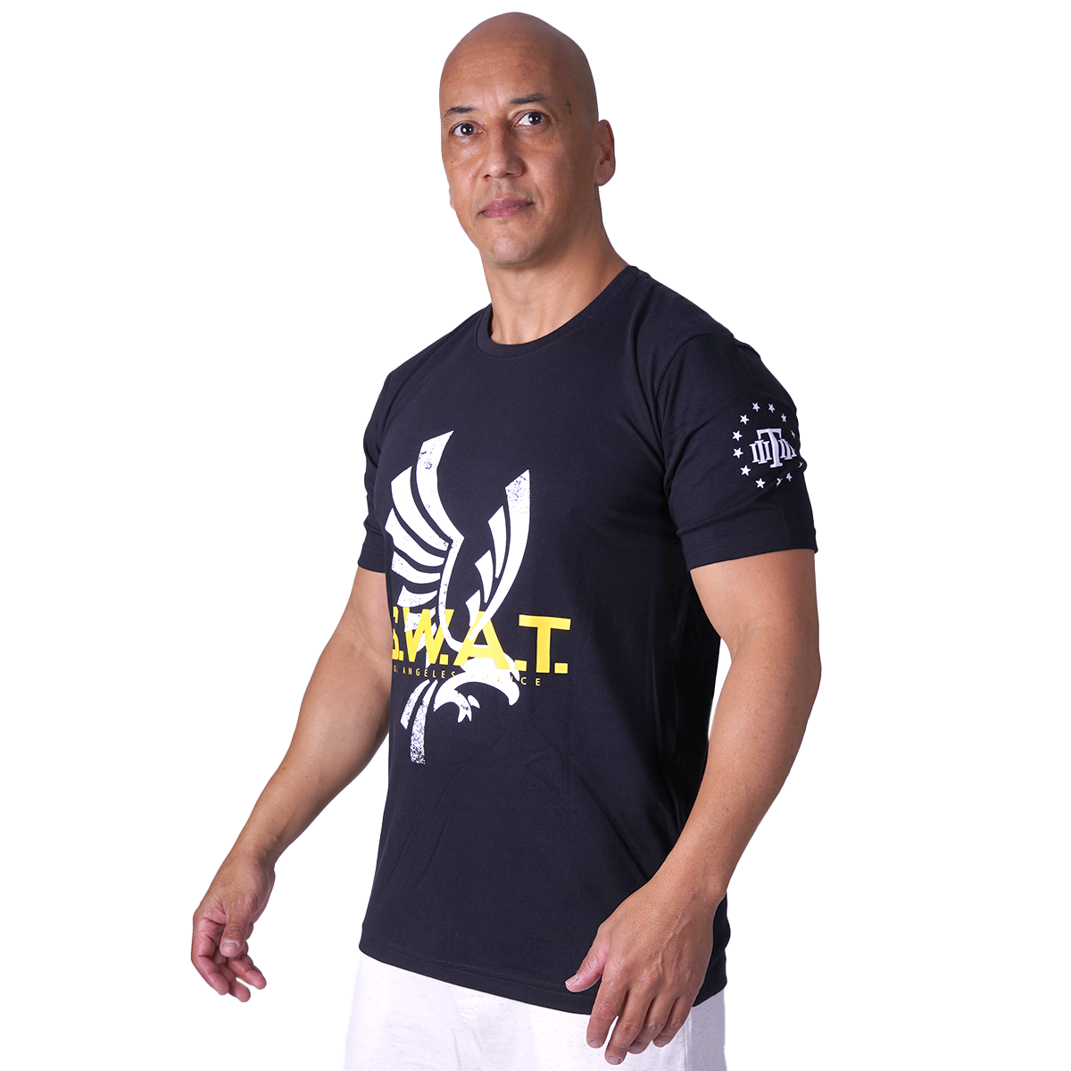 Camiseta Masculina SWAT Even Cops Dial 911 Secret Box Team Six Brasil