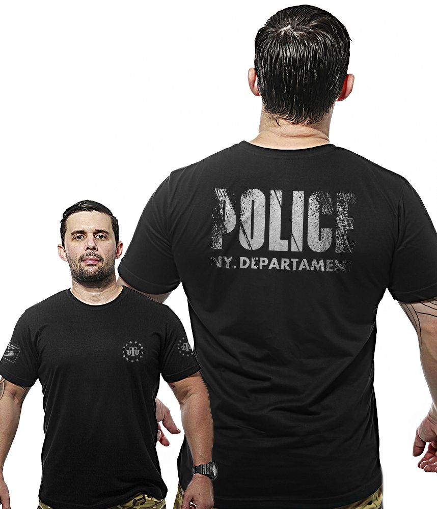 Camiseta Masculina Wide Back Police Team Six Brasil