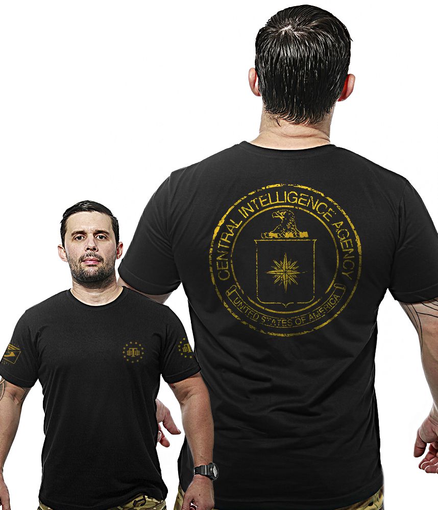Camiseta Masculina Wide Back Central Intelligence Agency Team Six Brasil