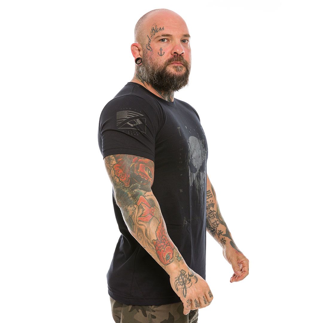 Camiseta Masculina Dark Line New Punisher Team Six