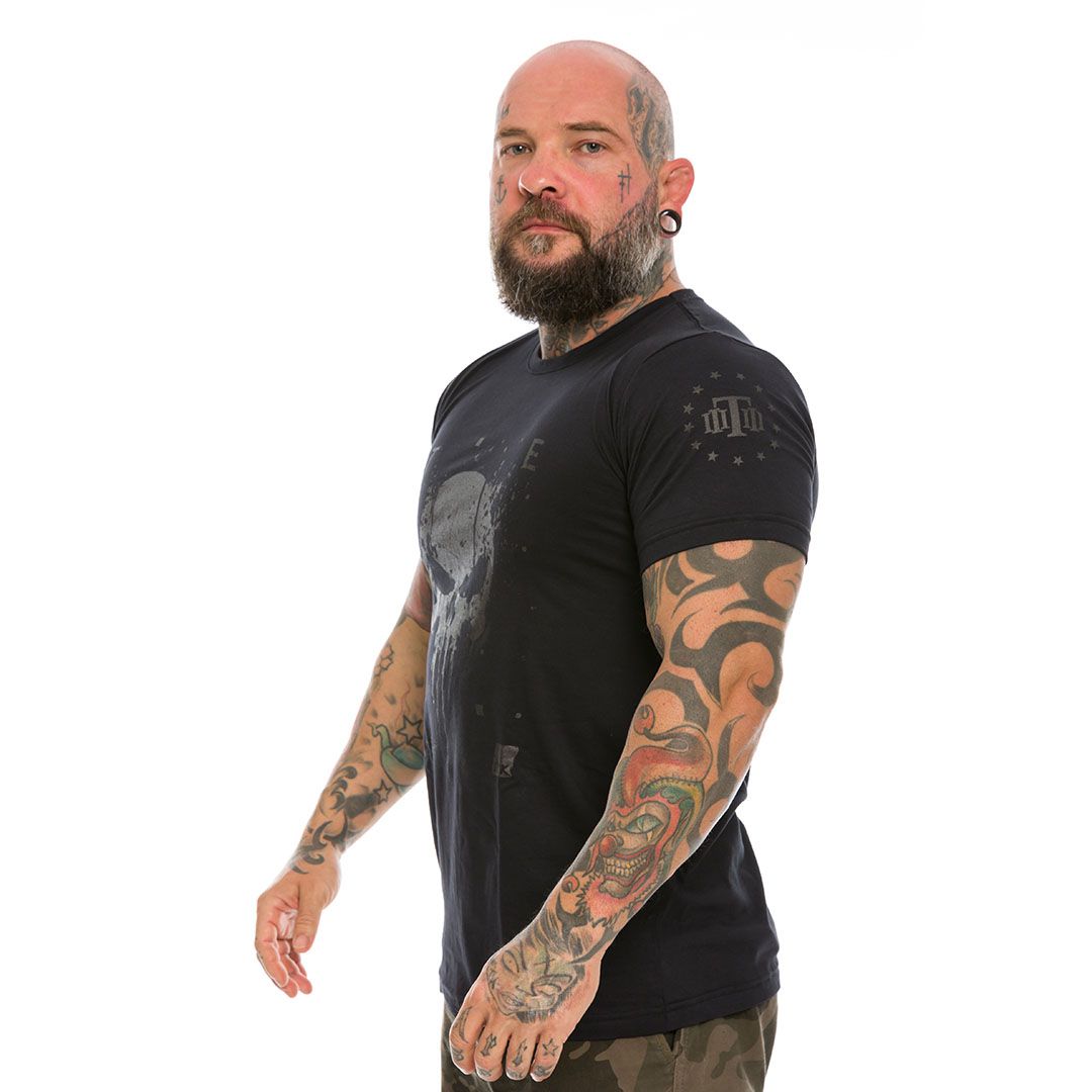 Camiseta Masculina Dark Line New Punisher Team Six