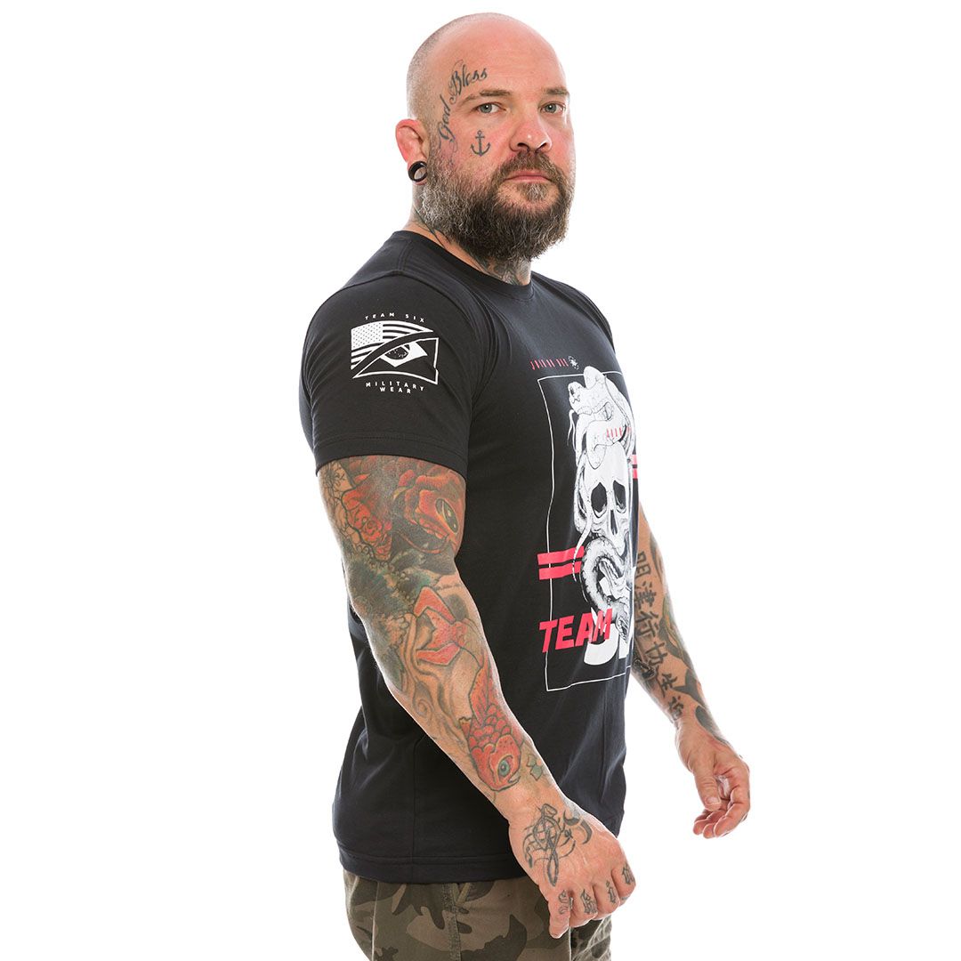 Camiseta Masculina Concept Line Born to kill Team Six Brasil