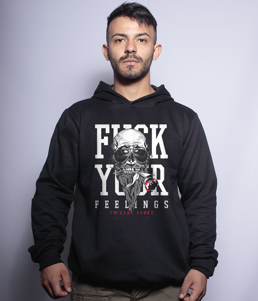Casaco Militar Com Capuz Fuck Your Feelings Team Six Brasil