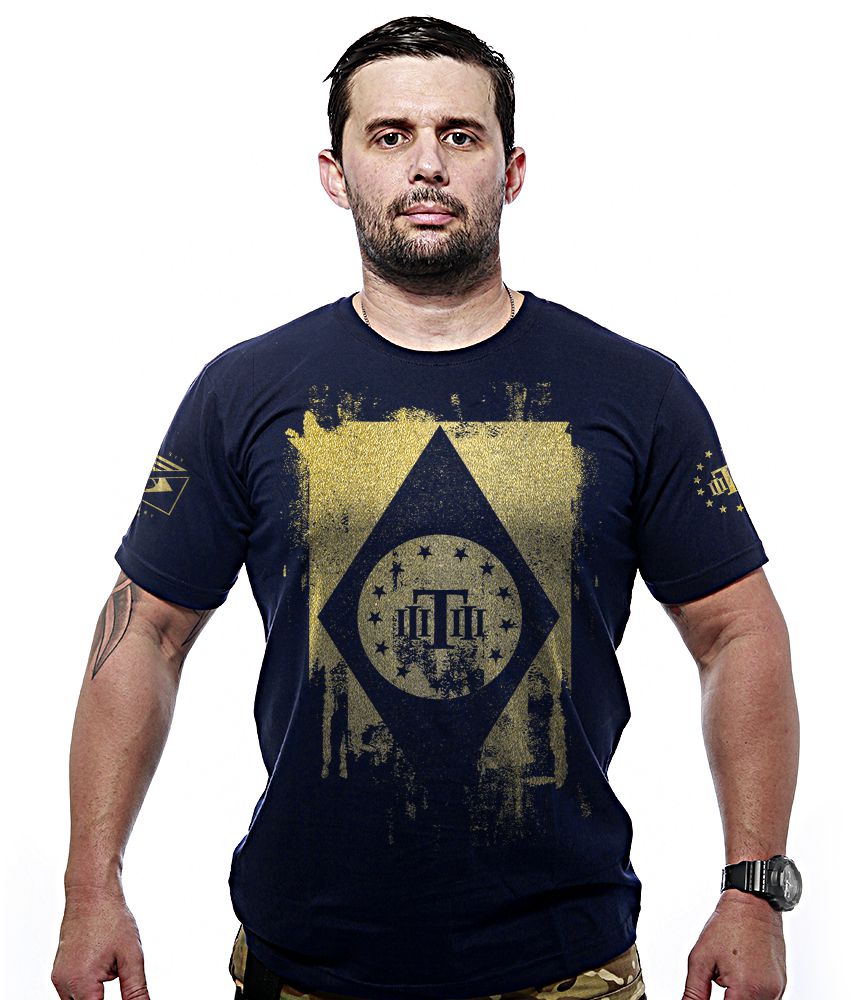 Camiseta Masculina Gold Concept Line Tactical Flag Brasil Team Six Brasil