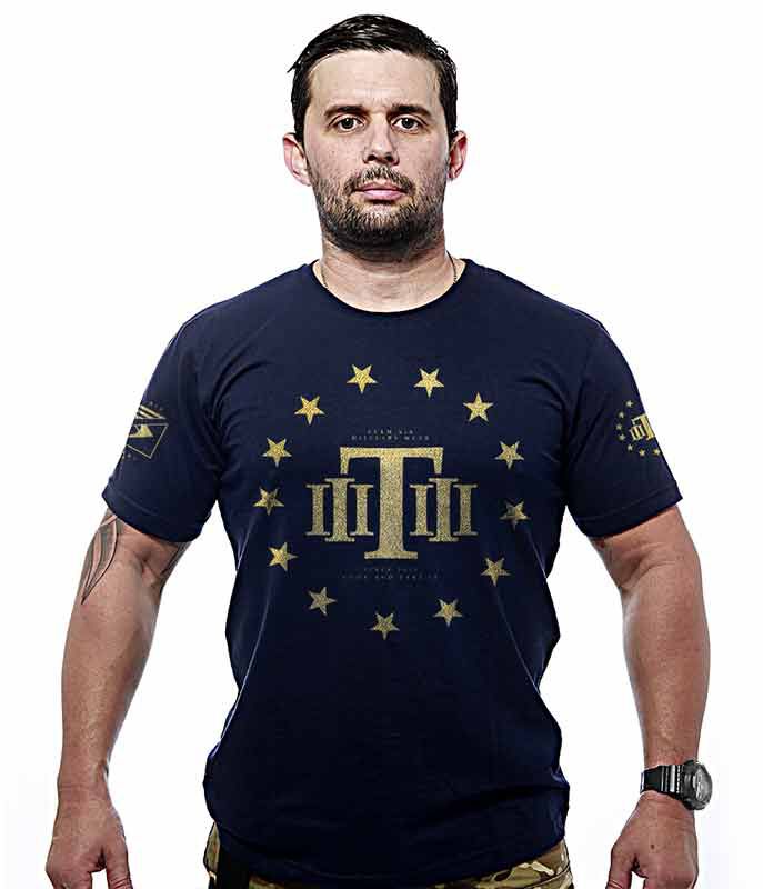 Camiseta Masculina Gold Concept Line Tactical Hurricane Team Six Brasil