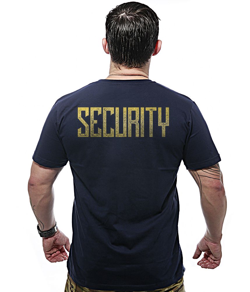 Camiseta Masculina Security Gold Line Team Six Brasil