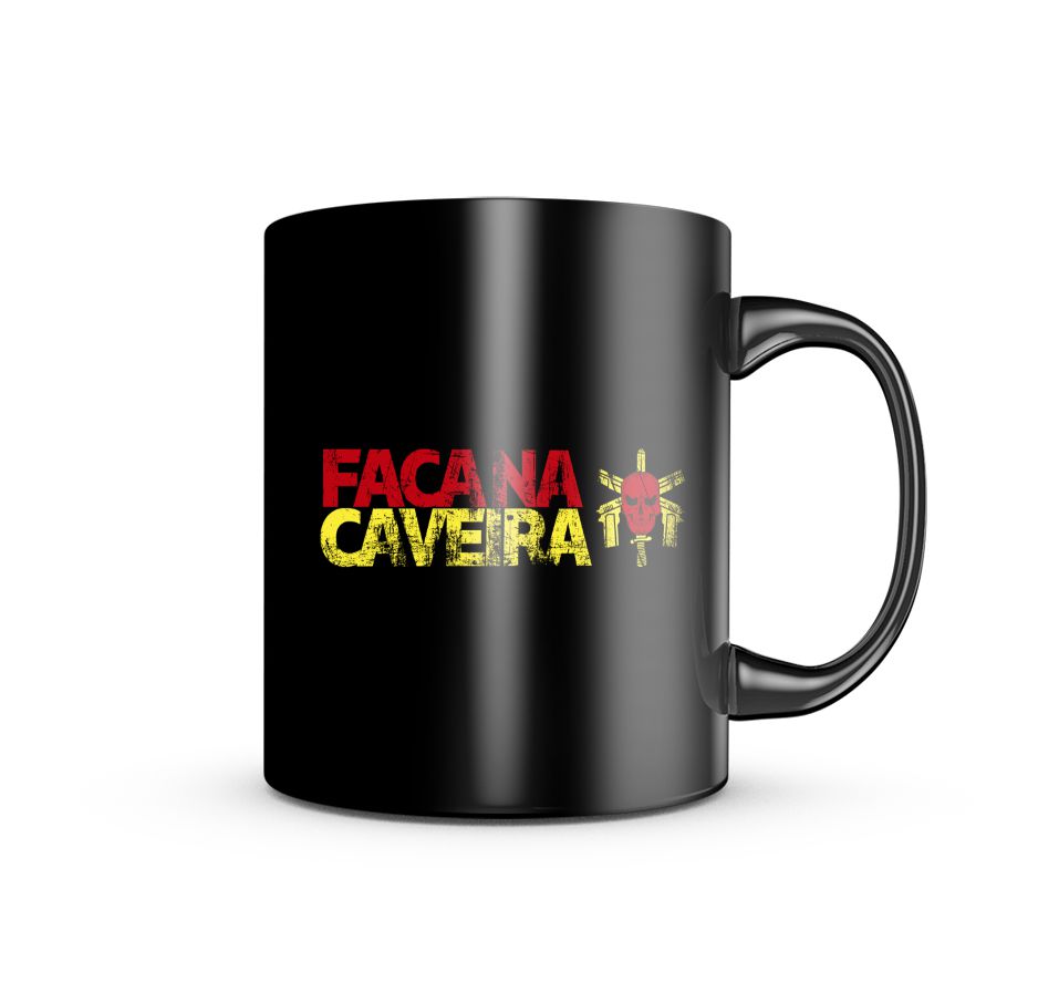 Caneca Dark Militar Bope Tropa de Elite Brasileira
