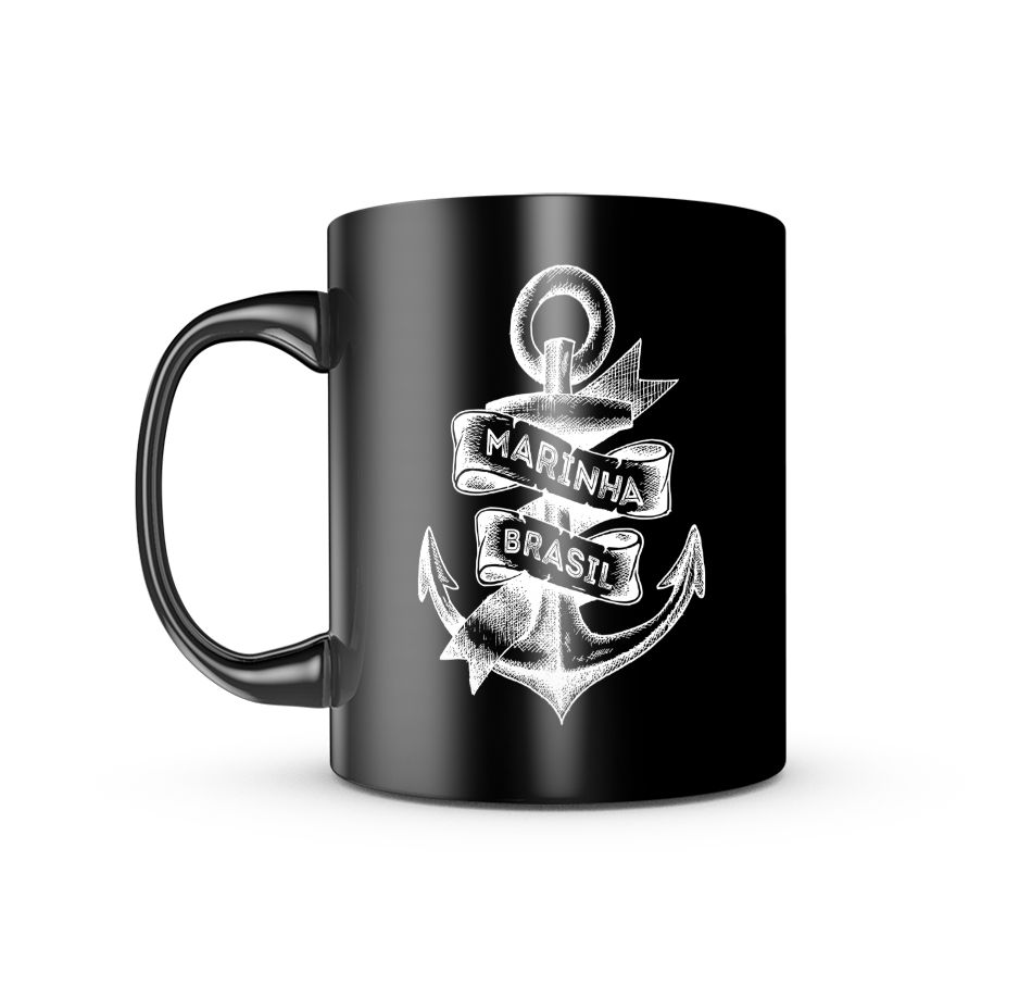 Caneca Dark Militar Marinha do Brasil