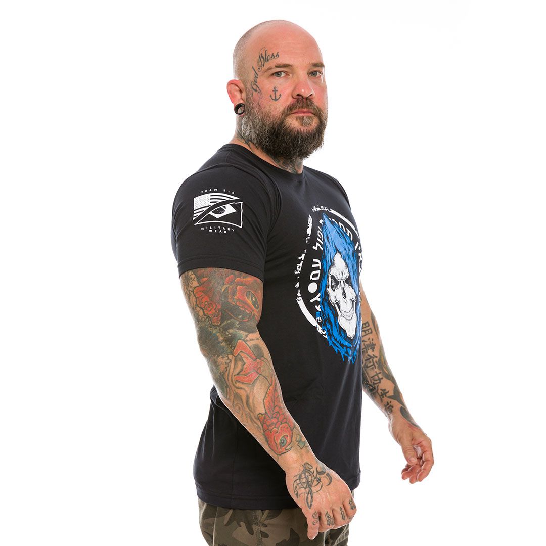 Camiseta Masculina Squad T6 GUFZ6 Mossad Força Especial Team Six Brasil