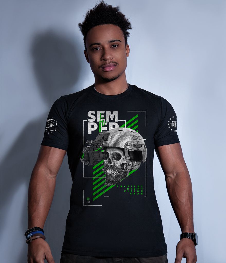 Camiseta Masculina Squad T6 GUFZ6 Semper Fi Night Vision Gear Team Six Brasil