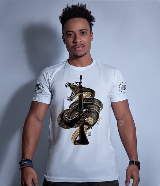 Camiseta Masculina Squad T6 GUFZ6 Don't Tread On Me Team Six Brasil