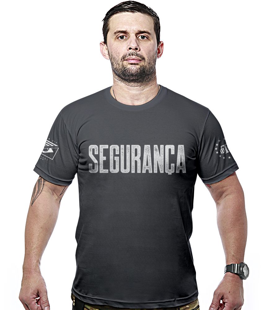 Camiseta Masculina Segurança Hurricane Line Team Six Brasil