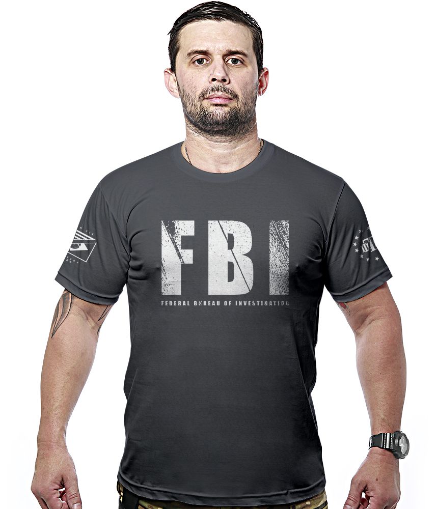 Camiseta Masculina FBI Hurricane Line Team Six Brasil