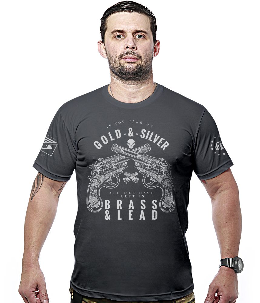 Camiseta Masculina Gold & Silver Hurricane Line Team Six Brasil