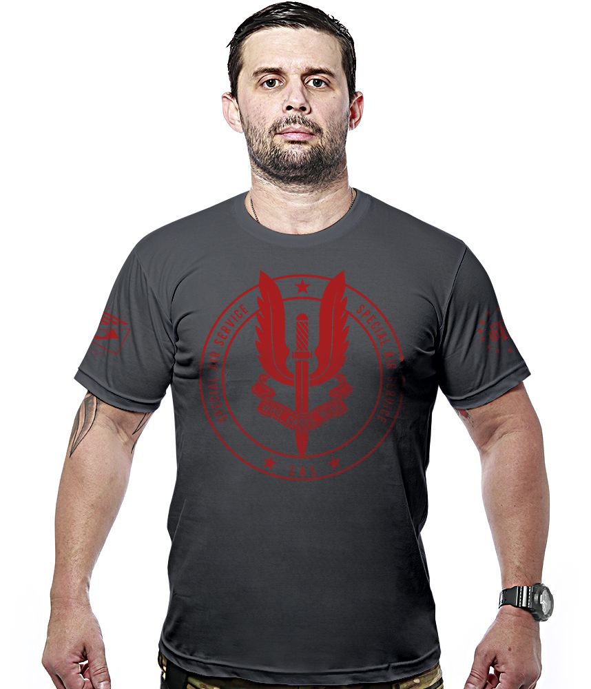 Camiseta Masculina SAS Special Air Service Hurricane Line Team Six Brasil
