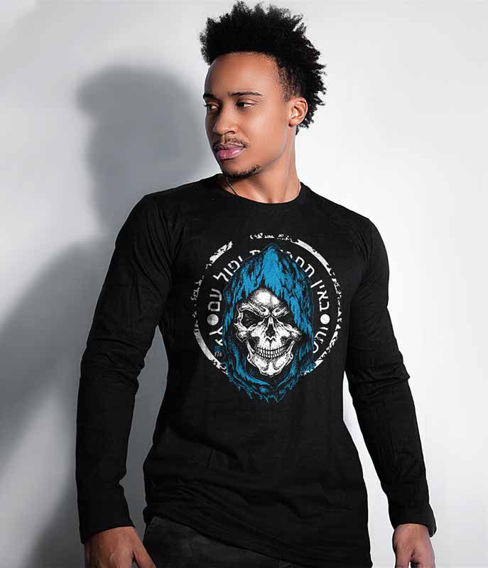 Camiseta Manga Longa GUFZ6 Mossad Força Especial Team Six Brasil