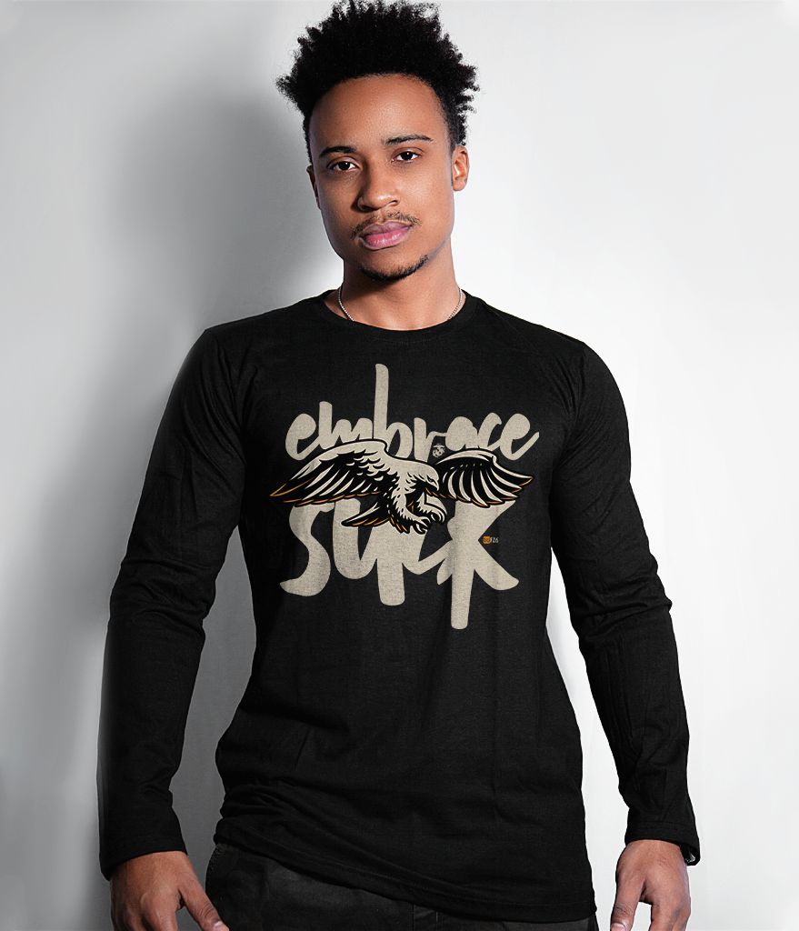 Camiseta Manga Longa GUFZ6 Embrace The Suck Team Six Brasil
