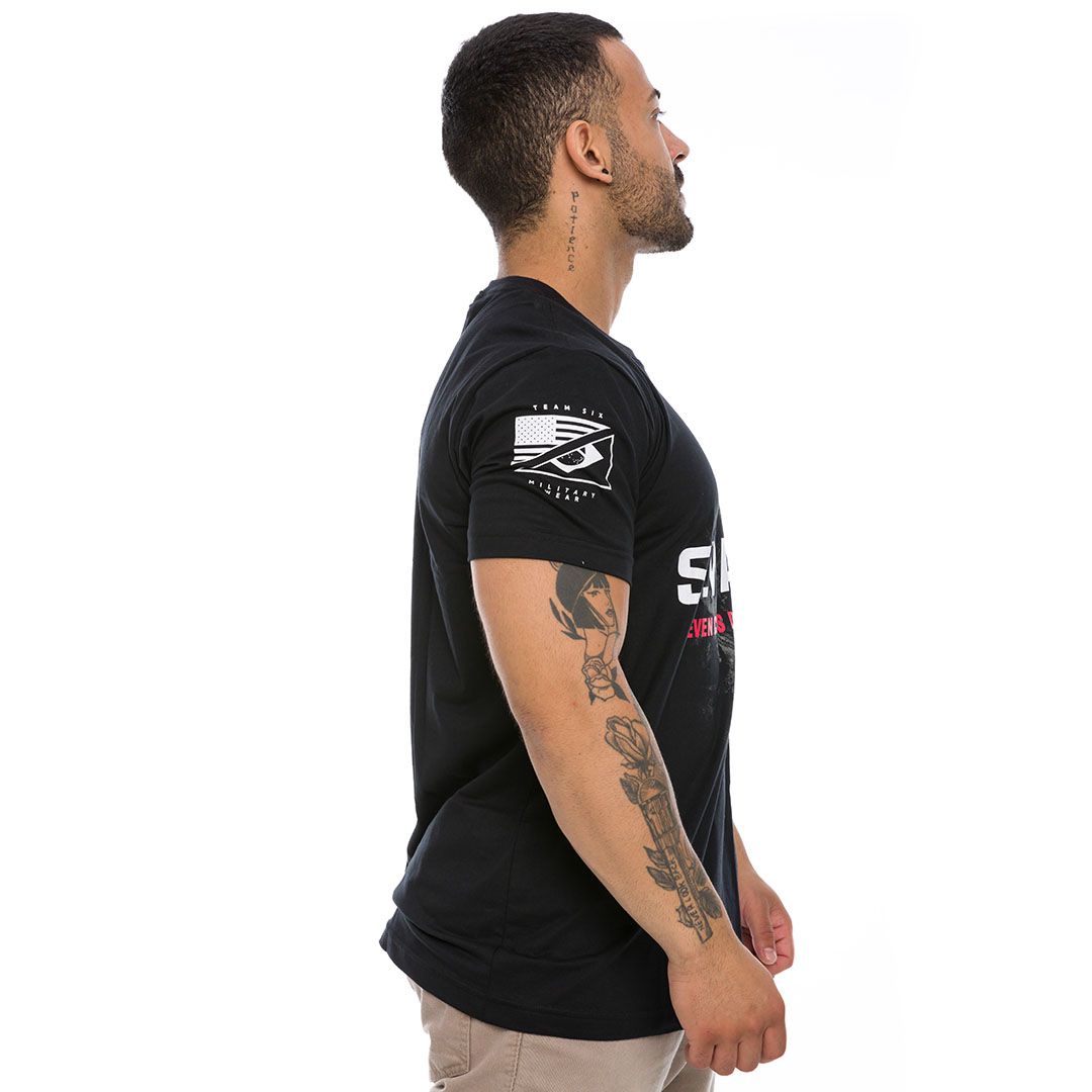 Camiseta Masculina SWAT Forças Especiais EUA Team Six Brasil