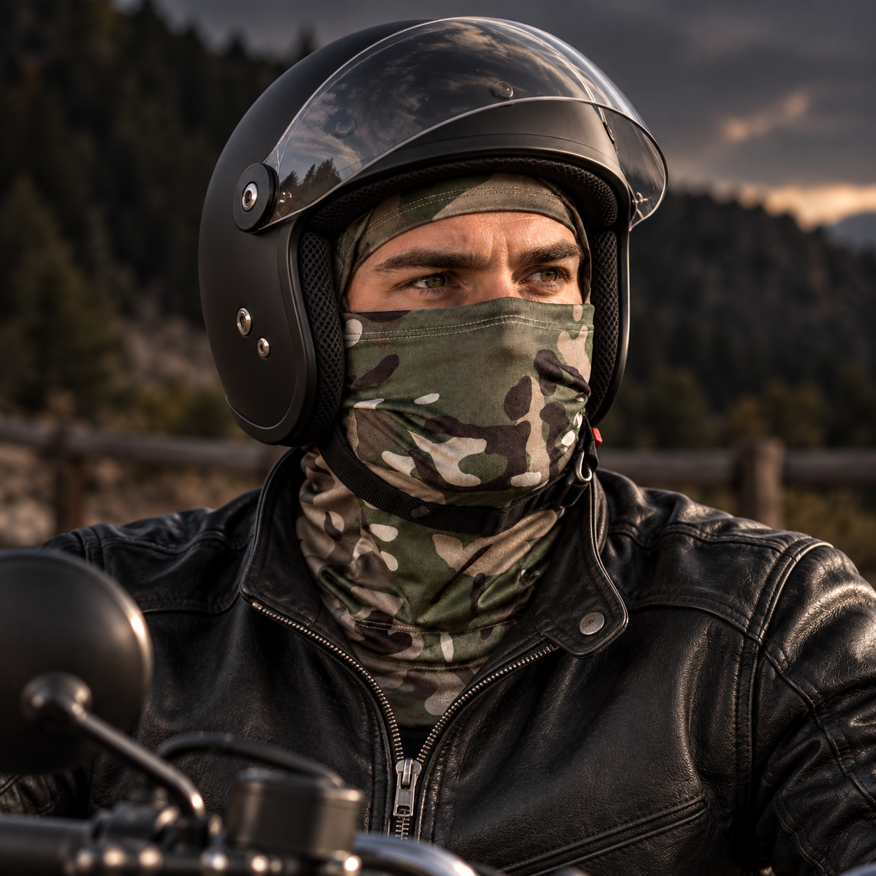 Balaclava Tática Parabellum Multicam Operações especiais Team Six Brasil