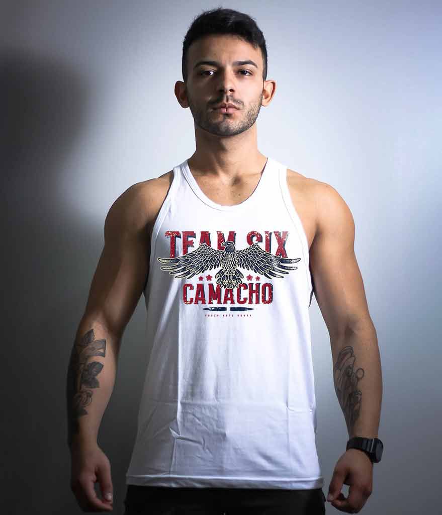Camiseta Regata Squad T6 Camacho Artesão Eagle Collection Masculina Team Six Brasil