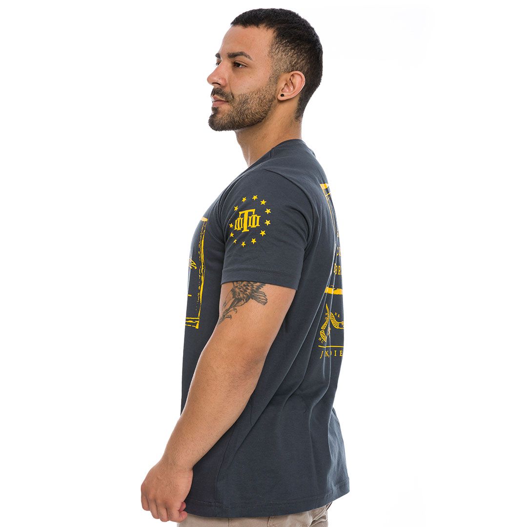 Camiseta Masculina Magnata Join Or Die Liberty Team Six Brasil