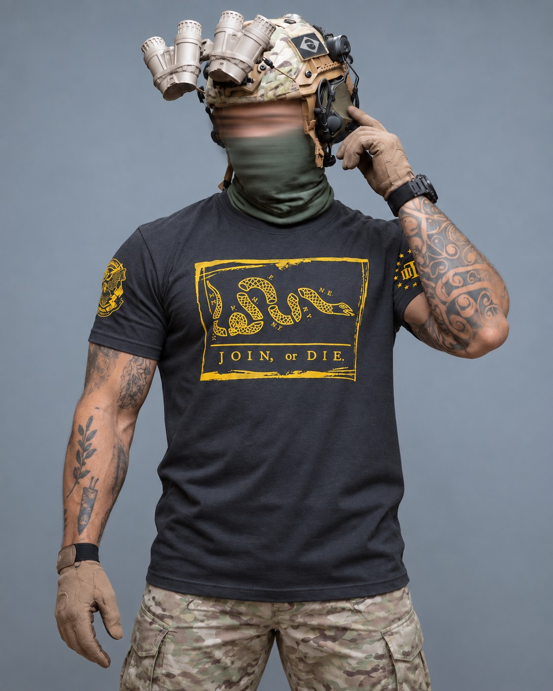 Camiseta Masculina Magnata Join Or Die Liberty Team Six Brasil