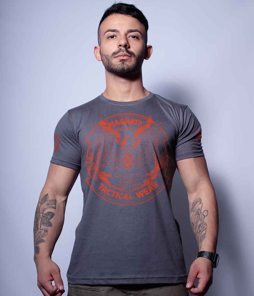 Camiseta Masculina Squad T6 Magnata Tactical Wear Team Six Brasil